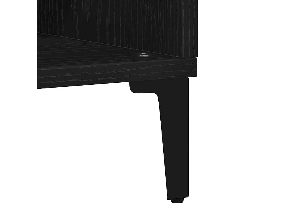 Buffet Chêne noir 57 x 35 x 70 cm Bois d'ingénierie