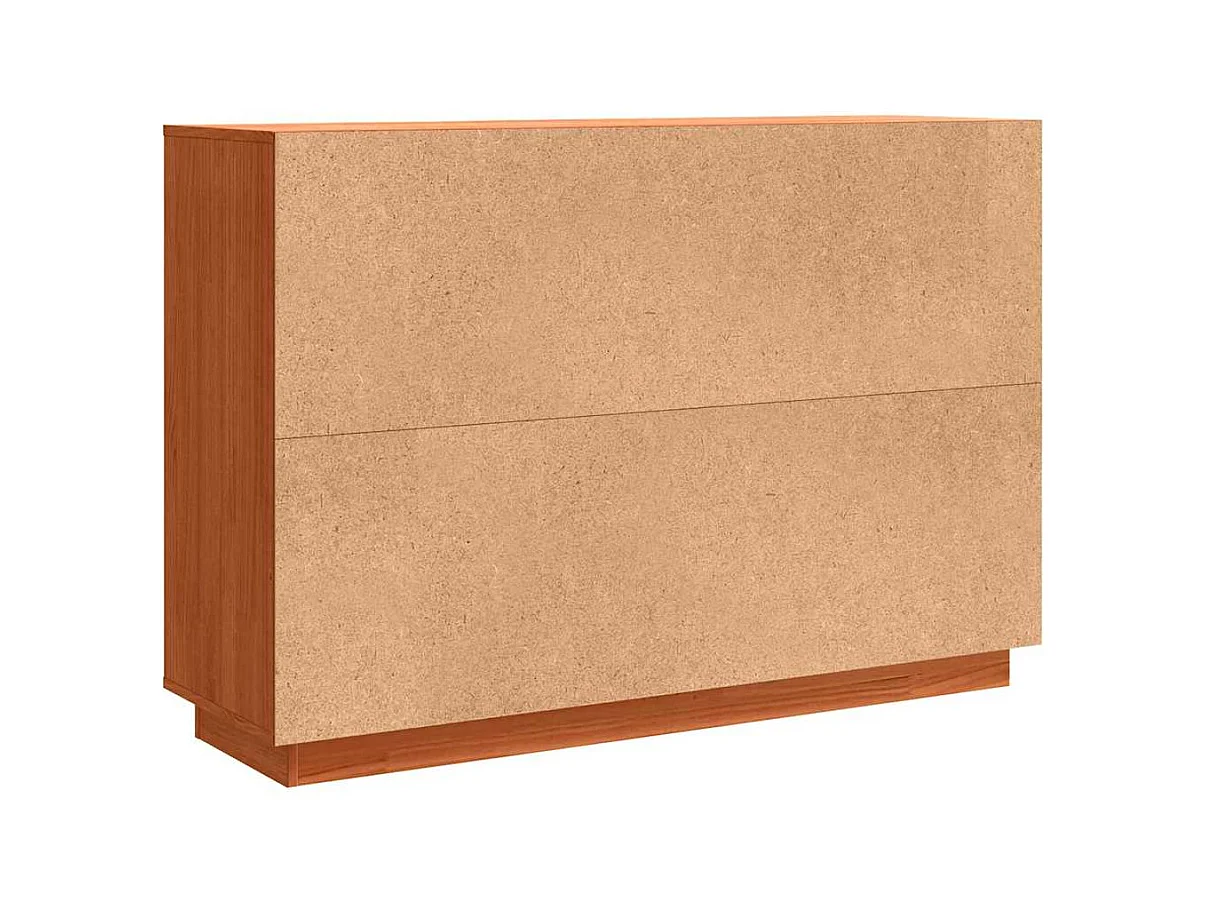 Buffet Marron cire 110 x 34 x 75 cm Bois massif en pin