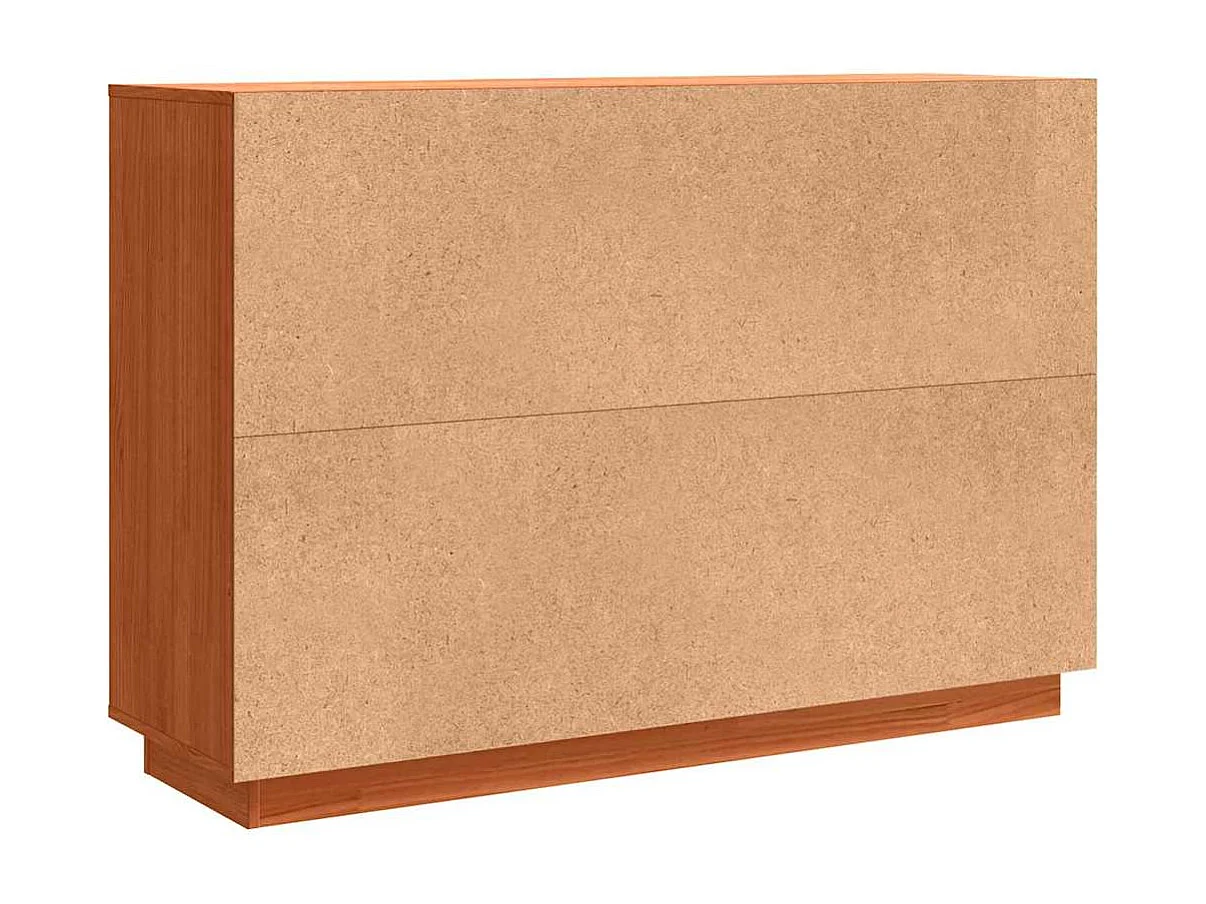 Buffet Marron cire 110 x 34 x 75 cm Bois massif en pin