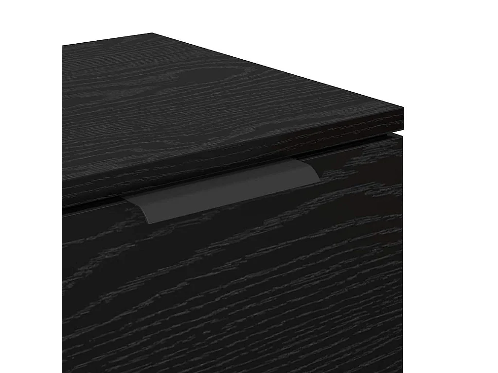 Buffet Carvalho preto 60 x 30 x 70 cm Madeira processada