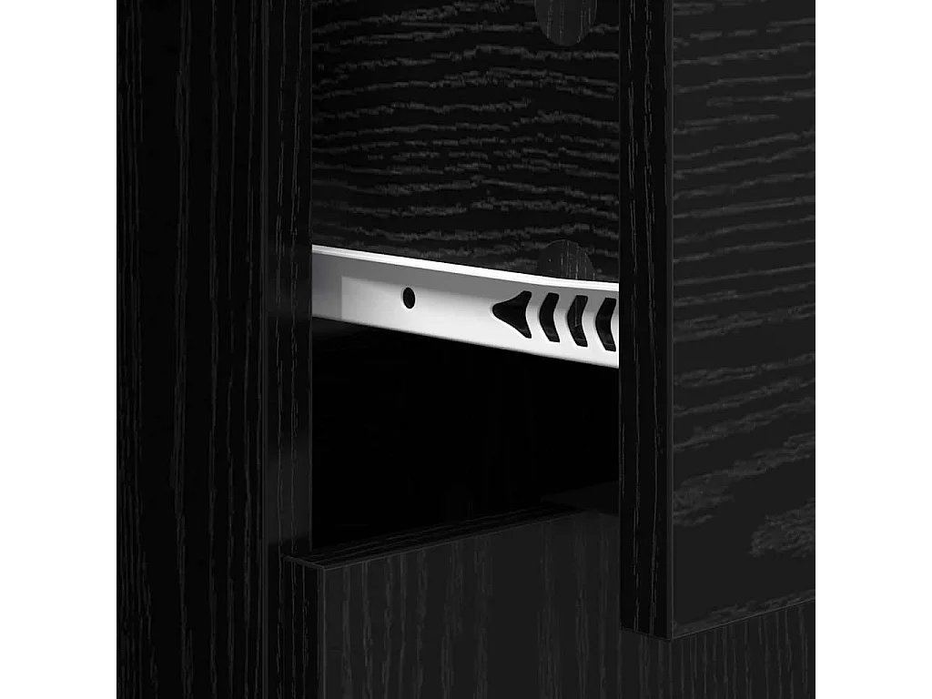 Buffet Carvalho preto 60 x 30 x 70 cm Madeira processada