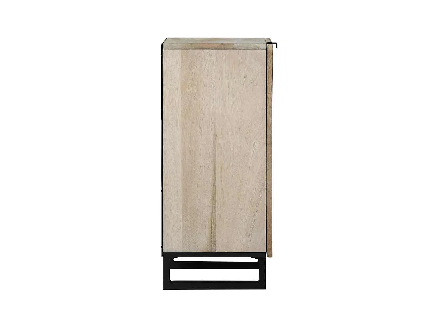 Buffet Blanc 40 x 33 x 75 cm bois de manguier massif