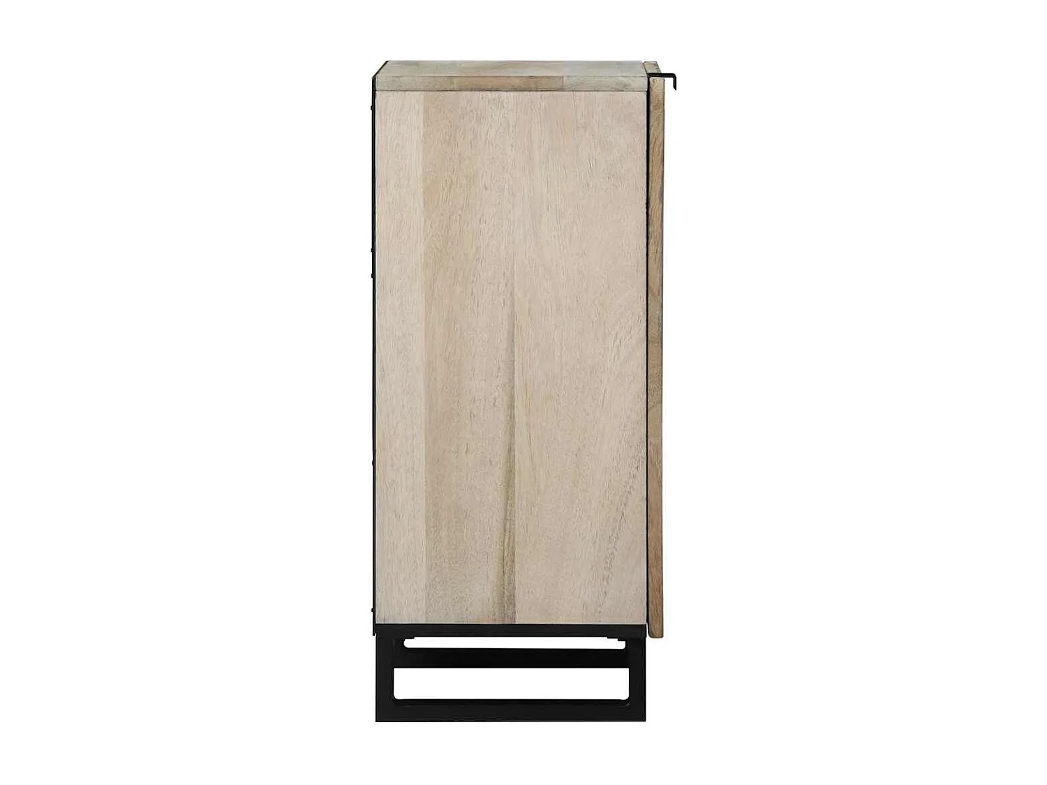Buffet Blanc 40 x 33 x 75 cm bois de manguier massif