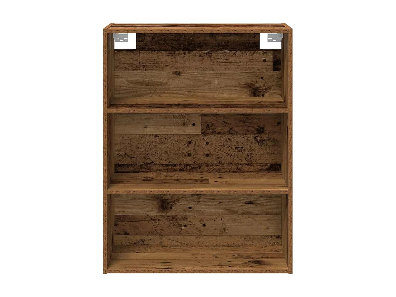 Buffet avec armoire murale vieux bois bois d'ingénierie