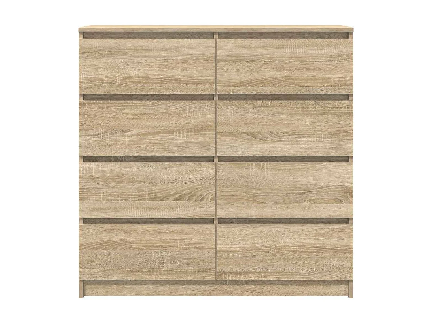 Buffet chêne sonoma 100x35x99 cm bois d'ingénierie