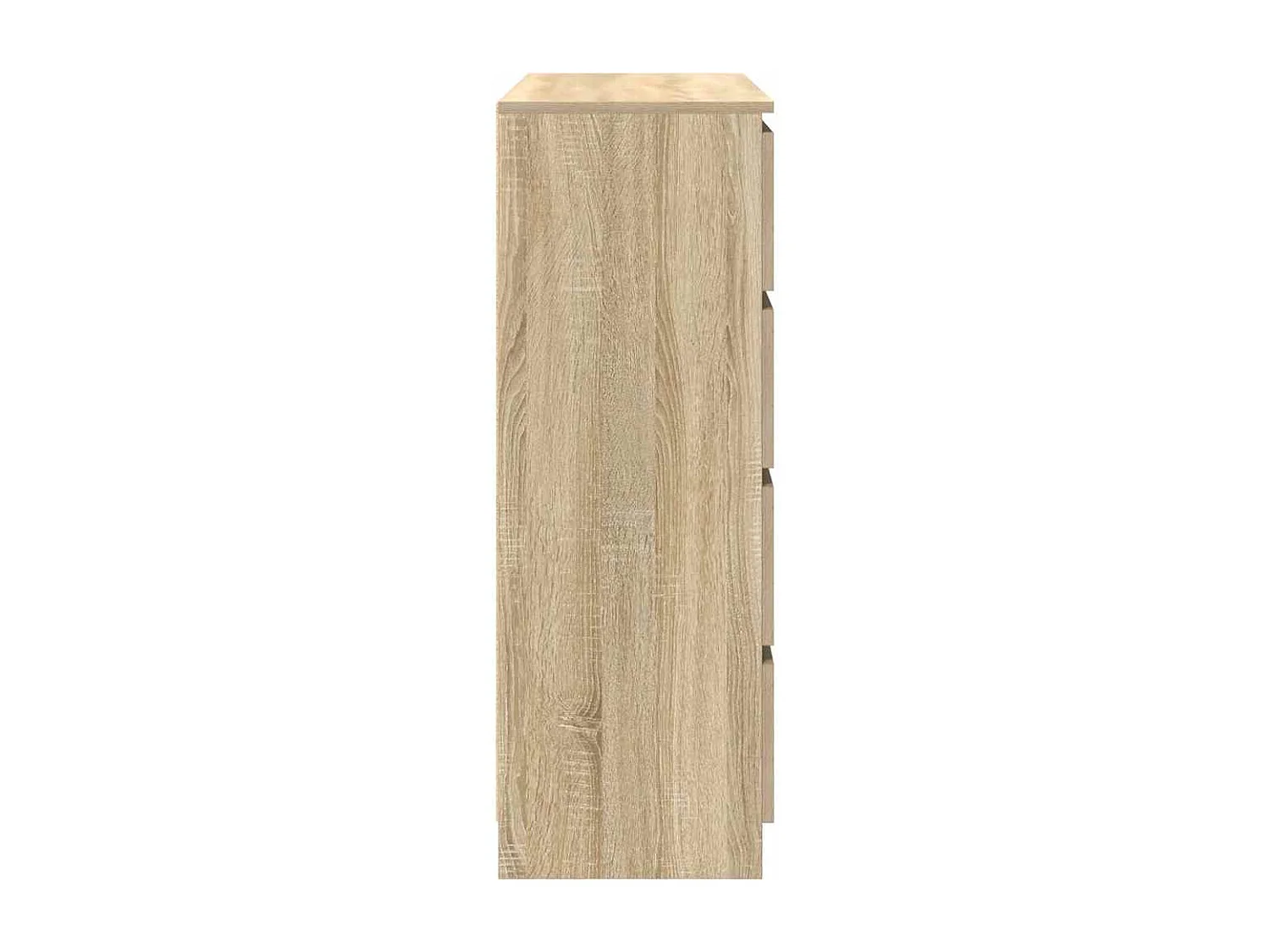 Buffet chêne sonoma 100x35x99 cm bois d'ingénierie