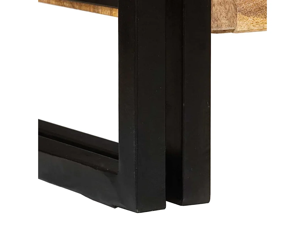 Buffet Marron 80 x 33 x 70 cm bois de manguier massif