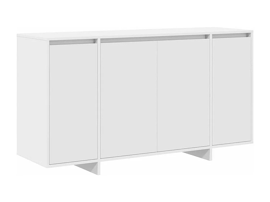 Buffet Branco 135 x 41 x 69 cm Madeira processada