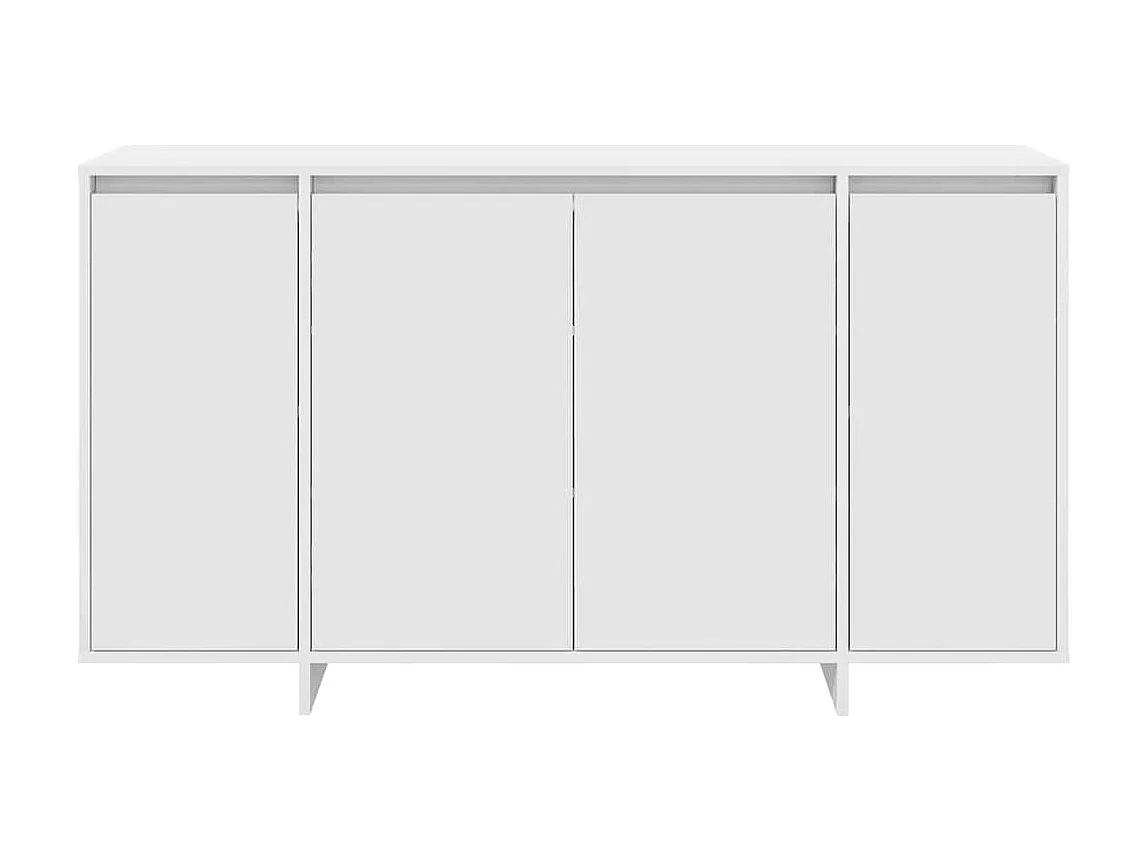 Buffet Branco 135 x 41 x 69 cm Madeira processada