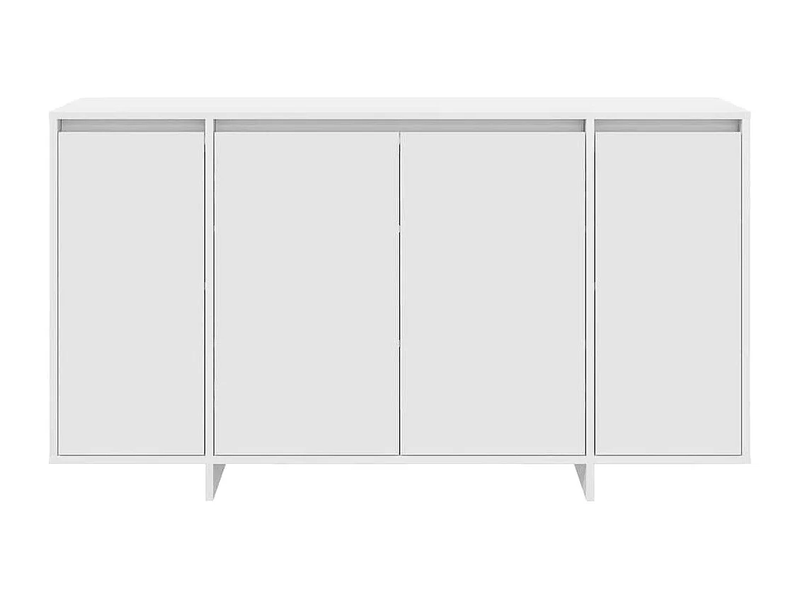 Buffet Branco 135 x 41 x 69 cm Madeira processada