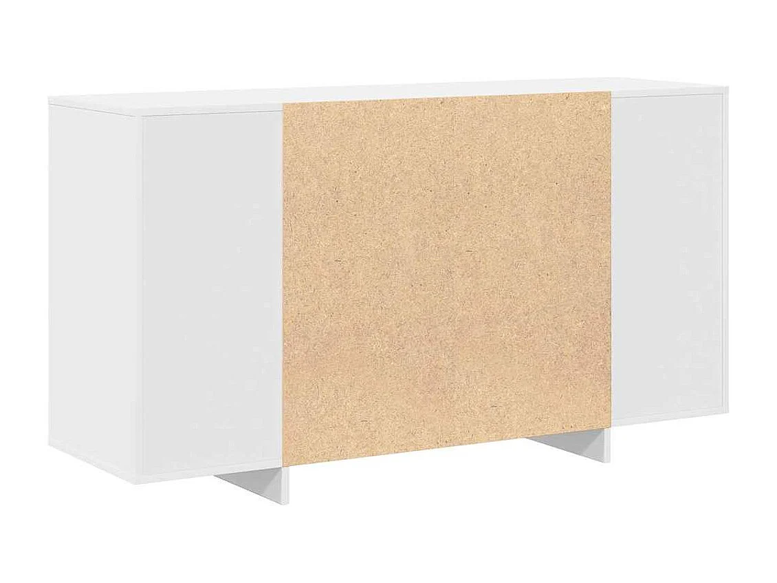 Buffet Branco 135 x 41 x 69 cm Madeira processada