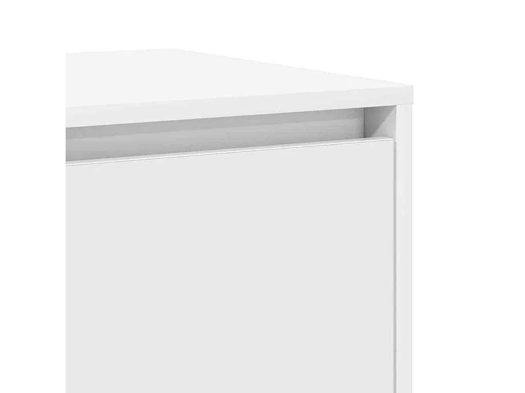 Buffet Branco 135 x 41 x 69 cm Madeira processada