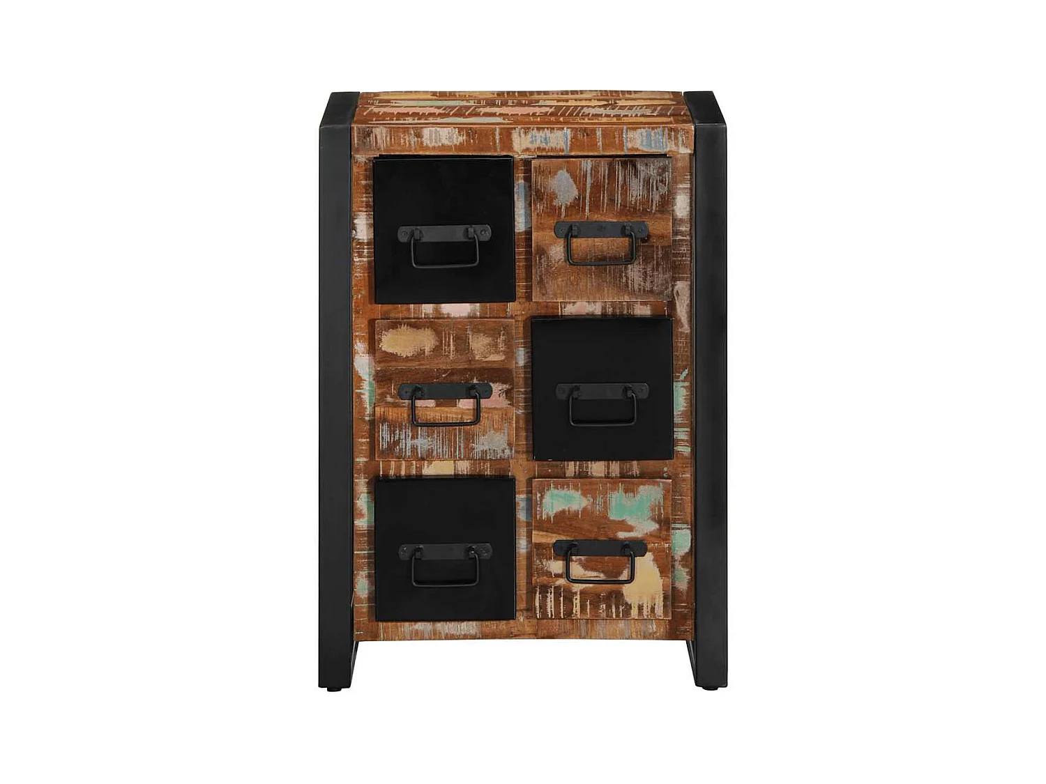 Buffet 50x35x70 cm bois massif de récupération