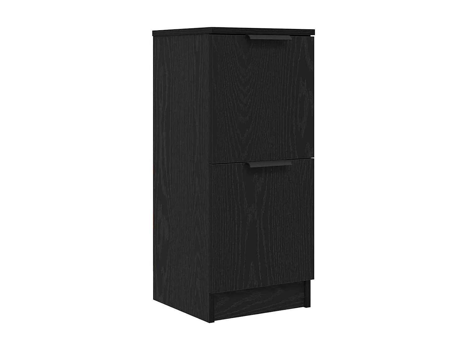 Buffet Chêne noir 180 x 30 x 70 cm Bois d'ingénierie