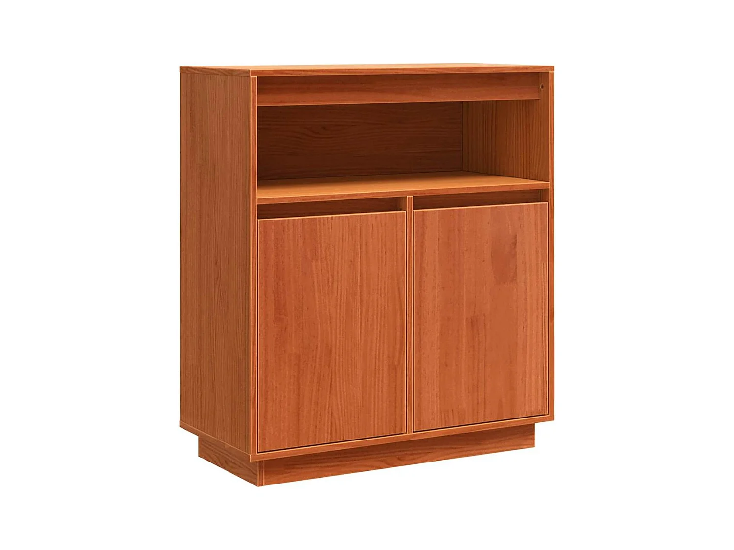 Buffet Marron cire 70 x 34 x 80 cm Bois massif en pin