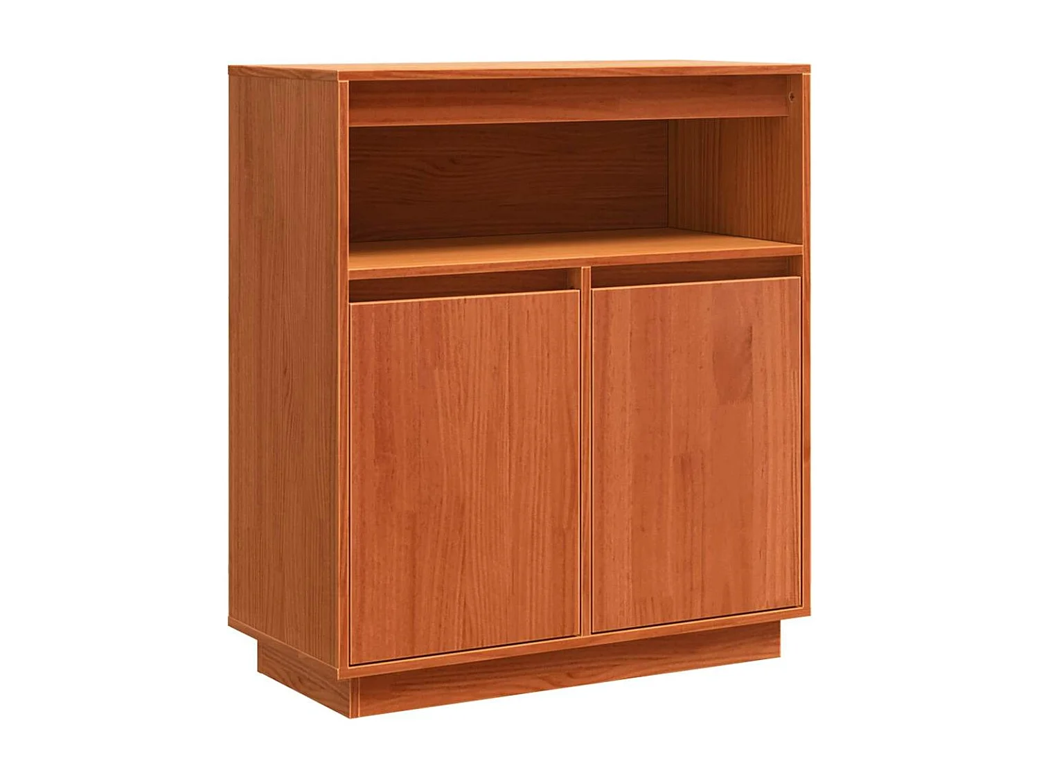 Buffet Marron cire 70 x 34 x 80 cm Bois massif en pin