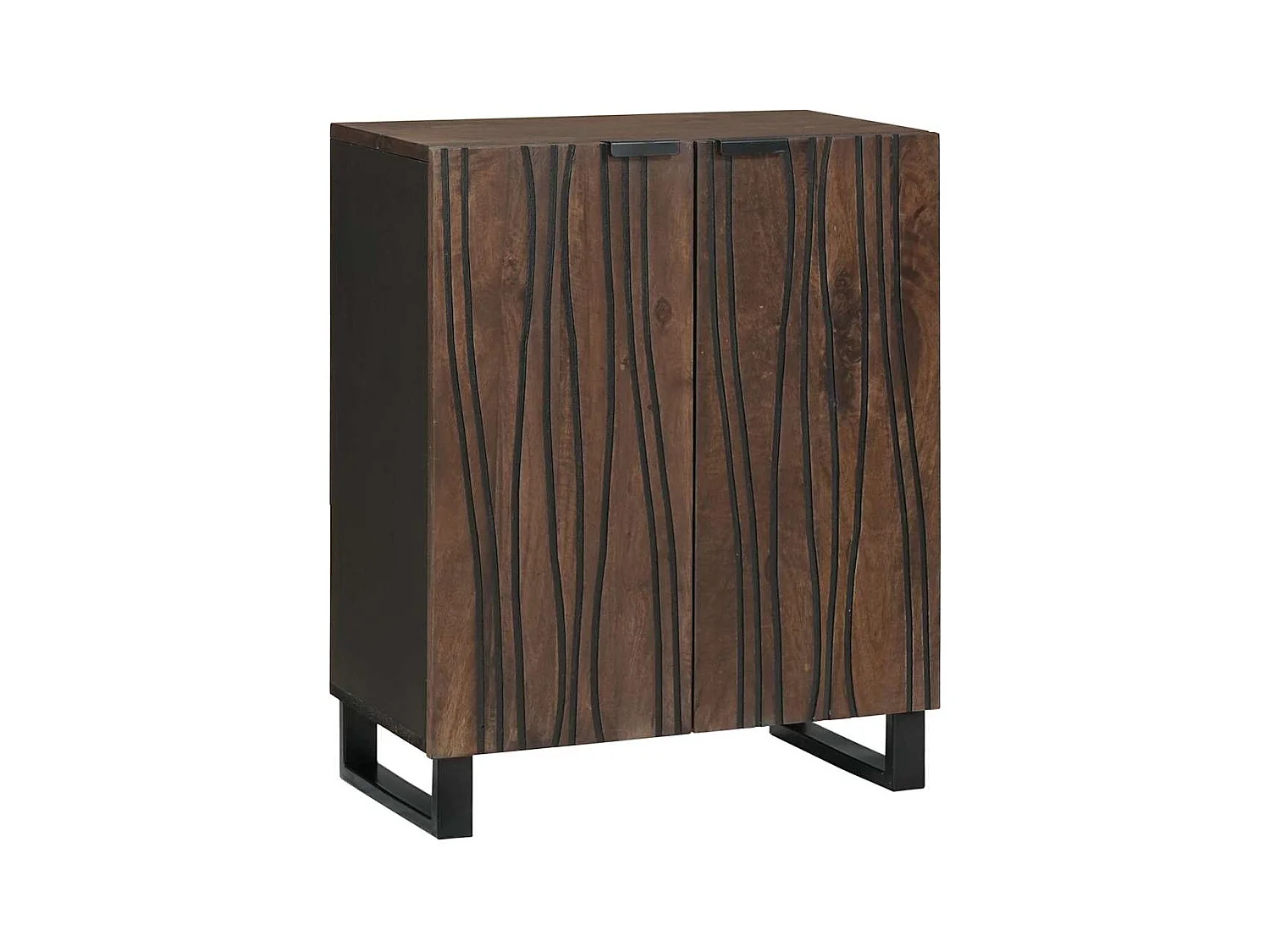 Buffet Marron 60 x 33.5 x 75 cm Bois de manguier massif