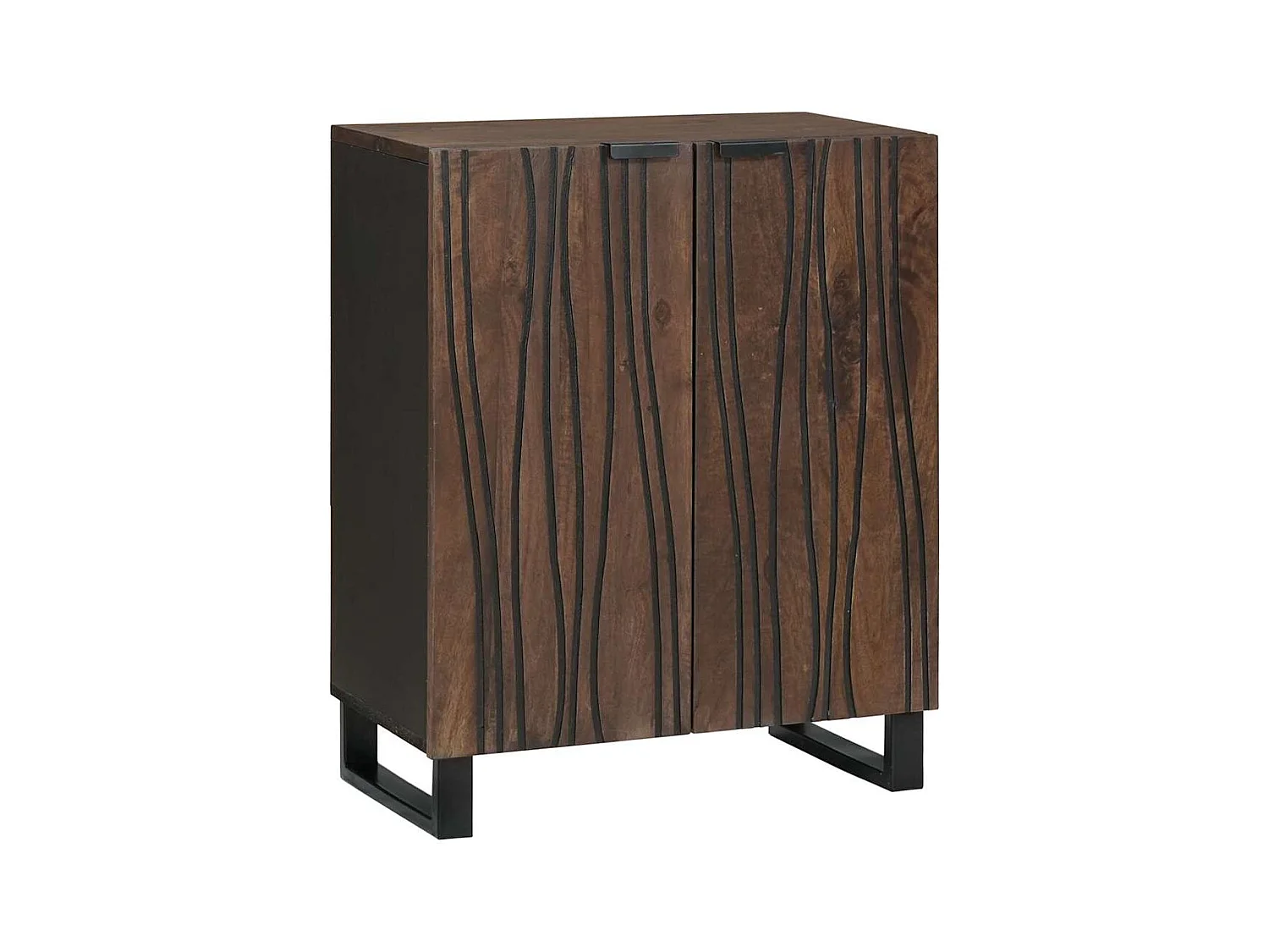 Buffet Marron 60 x 33.5 x 75 cm Bois de manguier massif