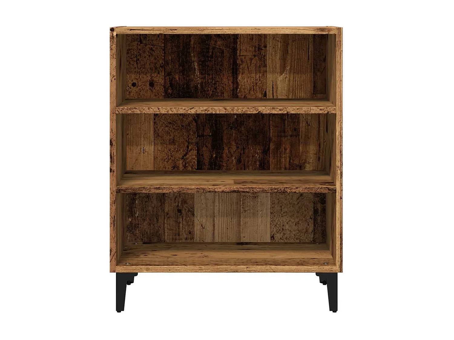 Buffet vieux bois 57x35x70 cm bois d'ingénierie