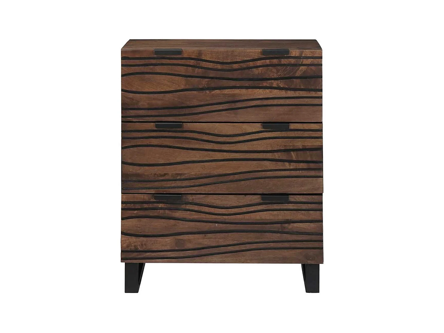 Buffet Marron 60 x 33.5 x 75 cm Bois de manguier massif