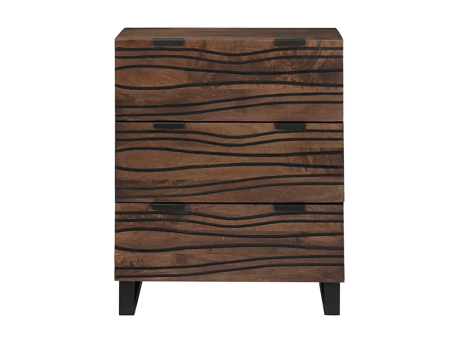 Buffet Marron 60 x 33.5 x 75 cm Bois de manguier massif