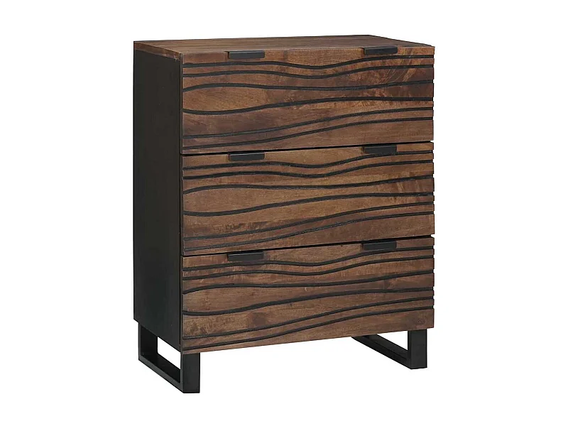 Buffet Marron 60 x 33.5 x 75 cm Bois de manguier massif