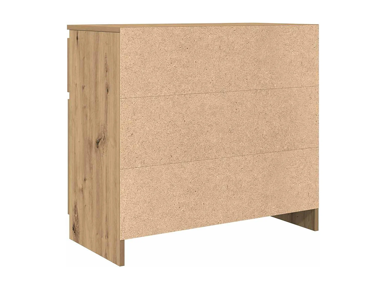 Dressoir lade 71x35x65 cm spaanplaat artisanaal eikenkleurig