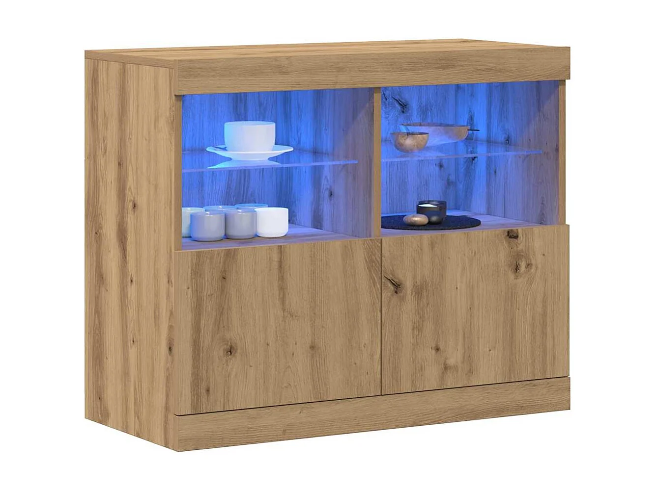 Buffet Marron 81 x 37 x 67 cm Bois d'ingénierie