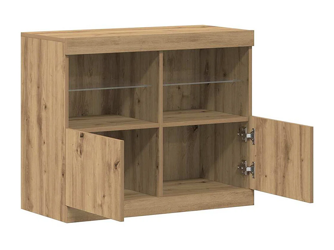 Buffet Marron 81 x 37 x 67 cm Bois d'ingénierie