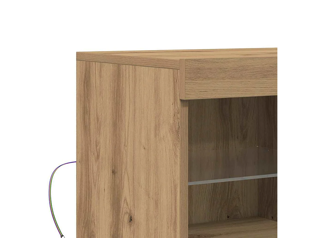 Buffet Marron 81 x 37 x 67 cm Bois d'ingénierie