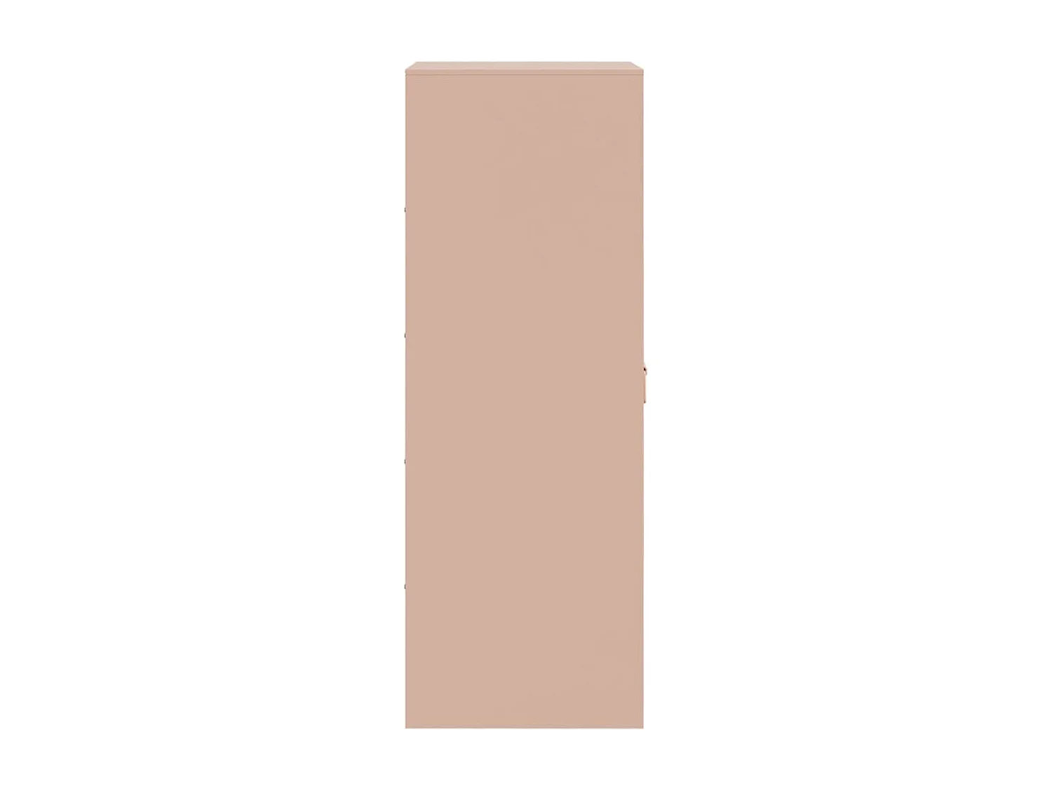 Buffet rose 34,5x39x107 cm acier