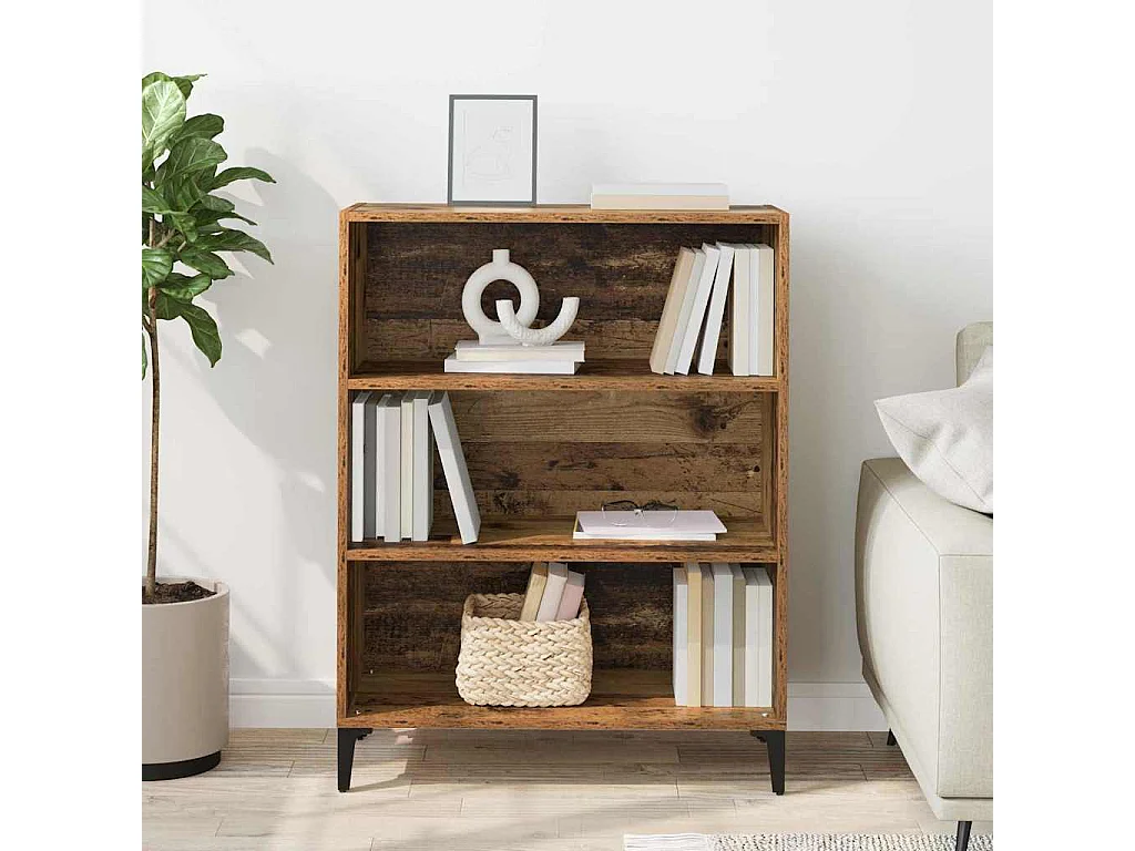 Buffet Bois ancien 32,5 x 69,5 x 90 cm Bois d'ingénierie