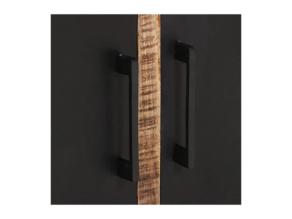 Buffet avec 2 tiroirs 55x35x60 cm bois massif de manguier