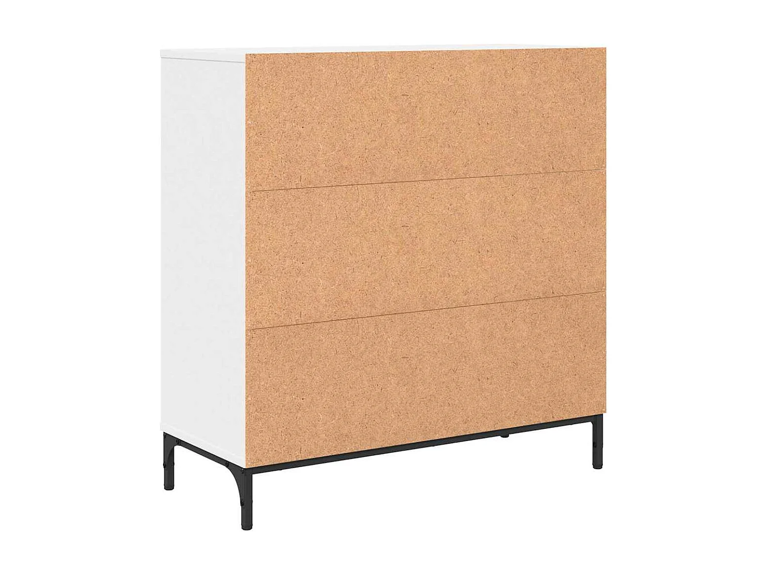 Buffet com gaveta Branco 79.5 x 33 x 82 cm Madeira processada