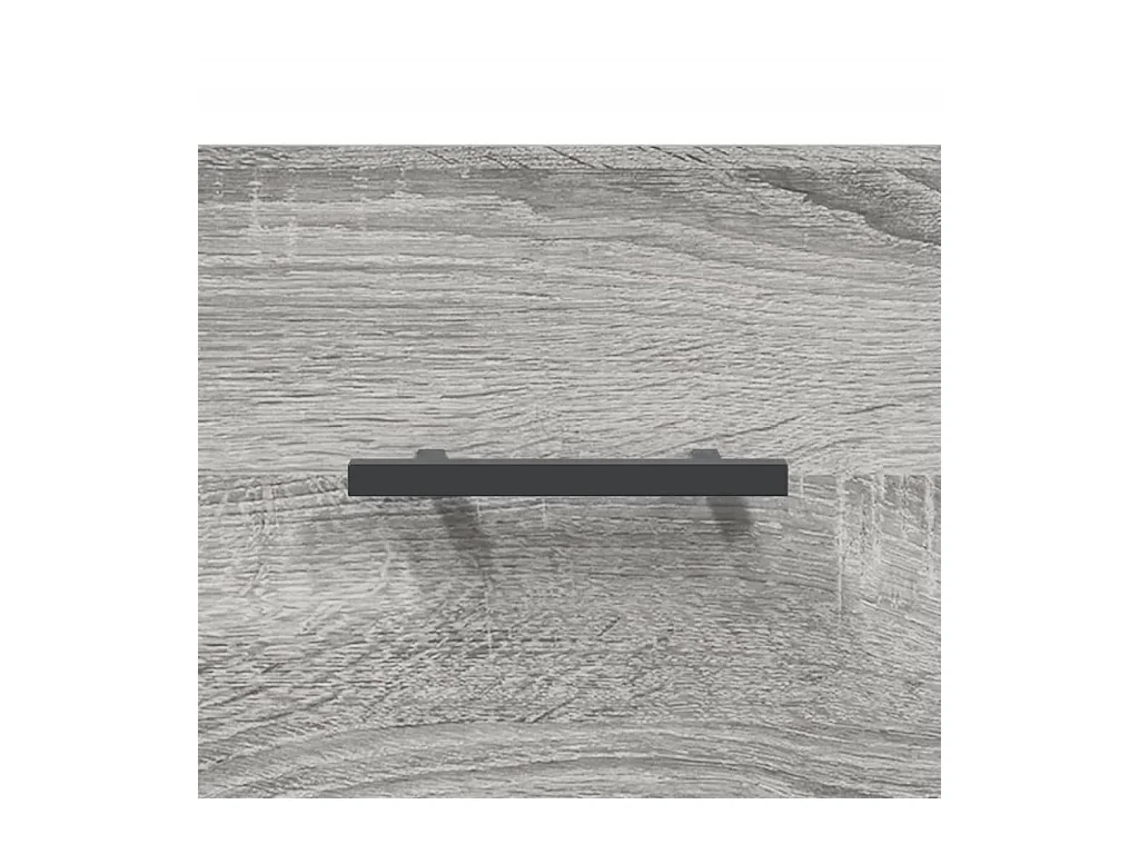 Buffet haut Sonoma gris 69,5x34x180 cm Bois d'ingénierie