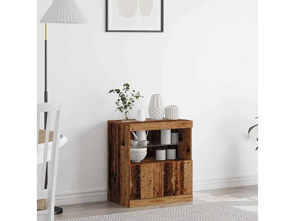 Buffet Marron 60 x 37 x 67 cm Bois d'ingénierie