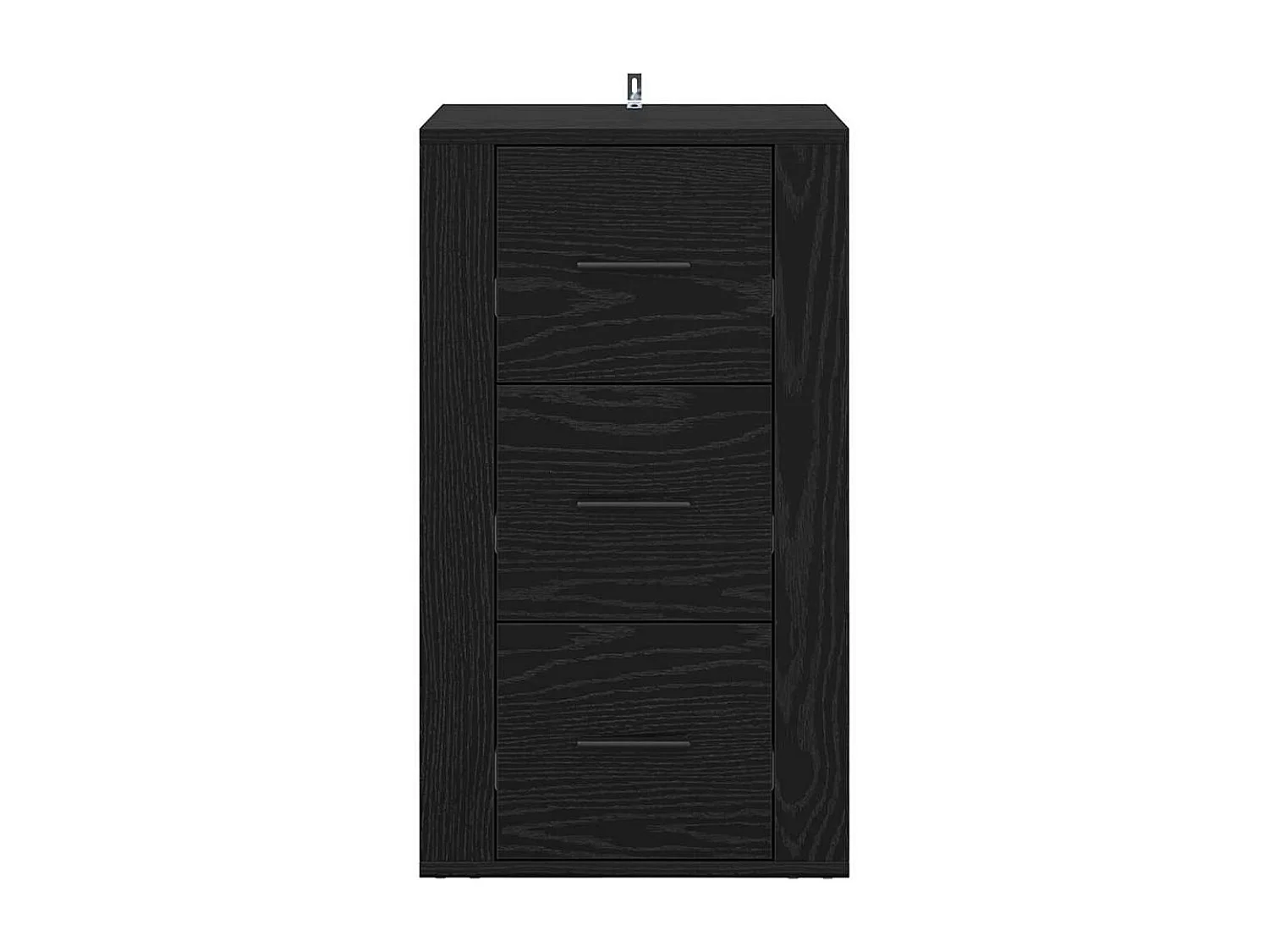 Buffet avec tiroir Chêne noir 40 x 33 x 70 cm Bois d'ingénierie