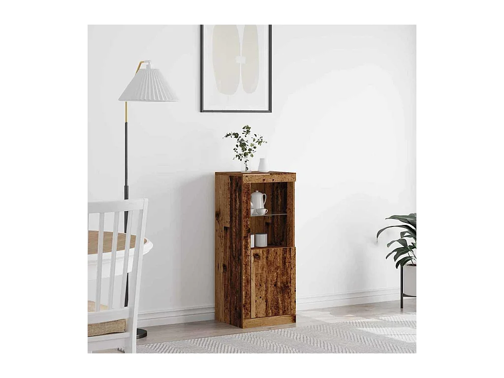 Buffet Bois ancien 41 x 37 x 100 cm Bois d'ingénierie