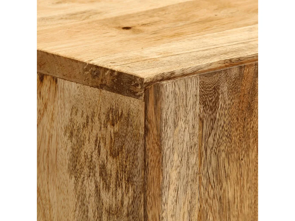 Buffet 53x35x72 cm bois massif de manguier