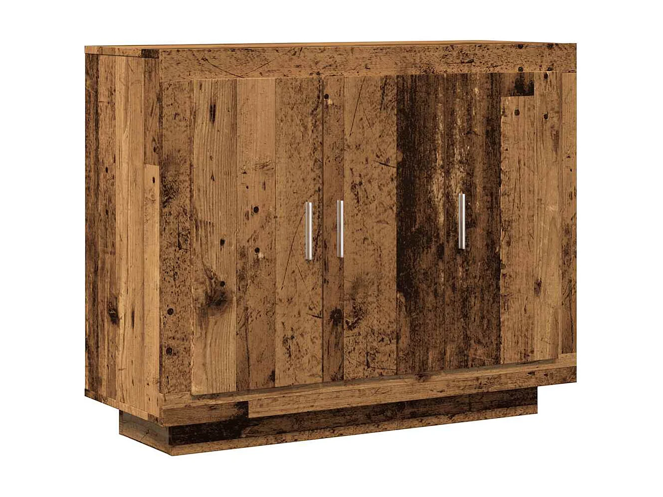 Buffet vieux bois 92x35x75 cm bois d'ingénierie