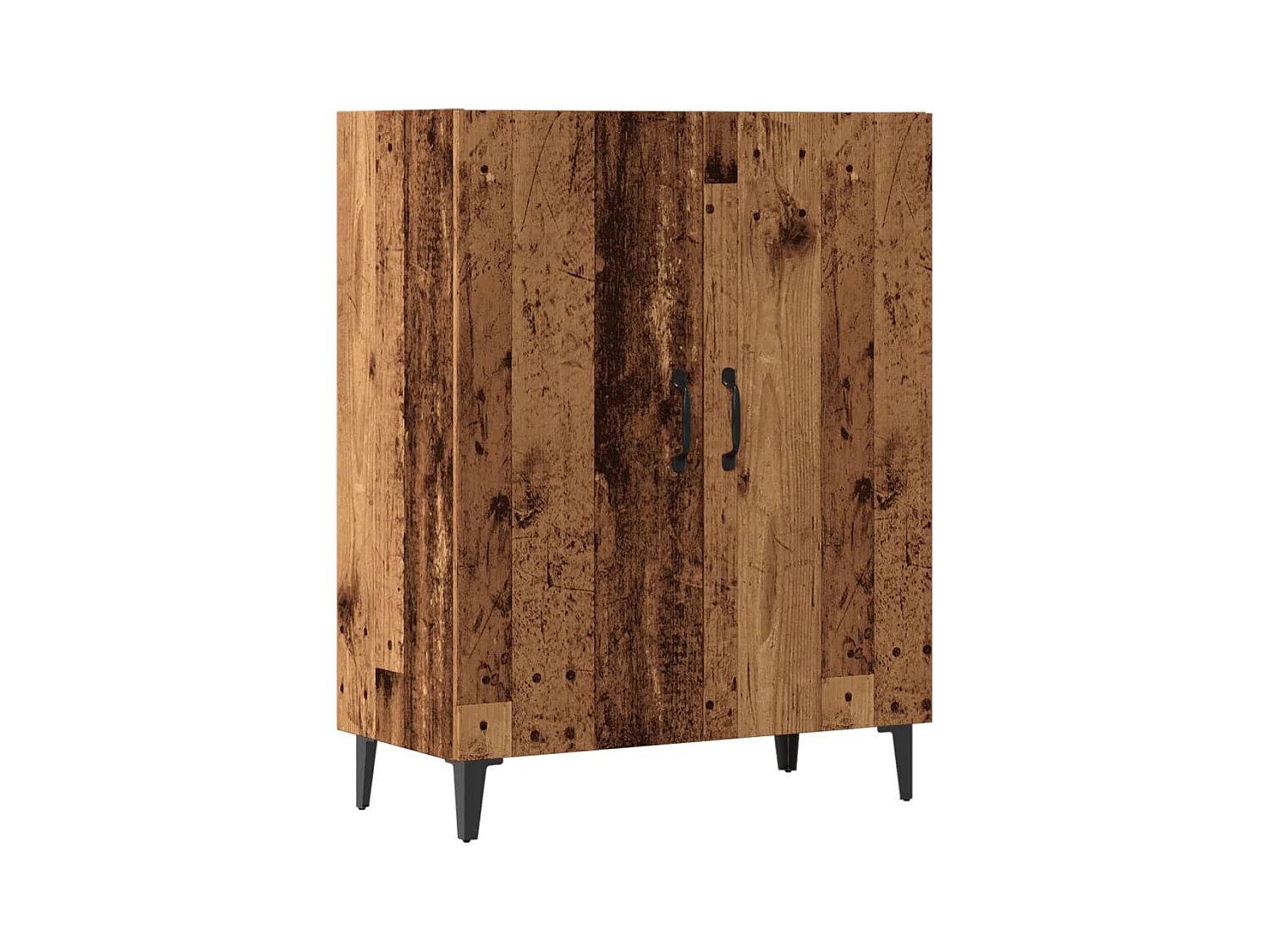 Buffet vieux bois 70x34x90 cm bois d'ingénierie