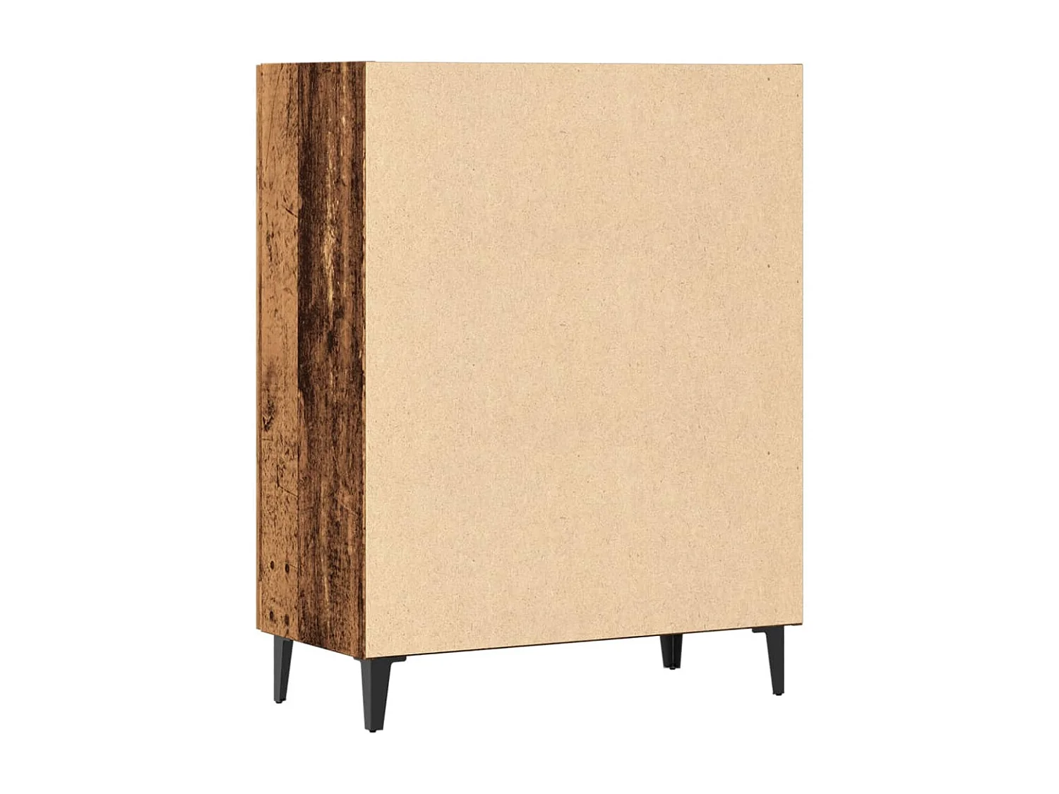 Buffet vieux bois 70x34x90 cm bois d'ingénierie