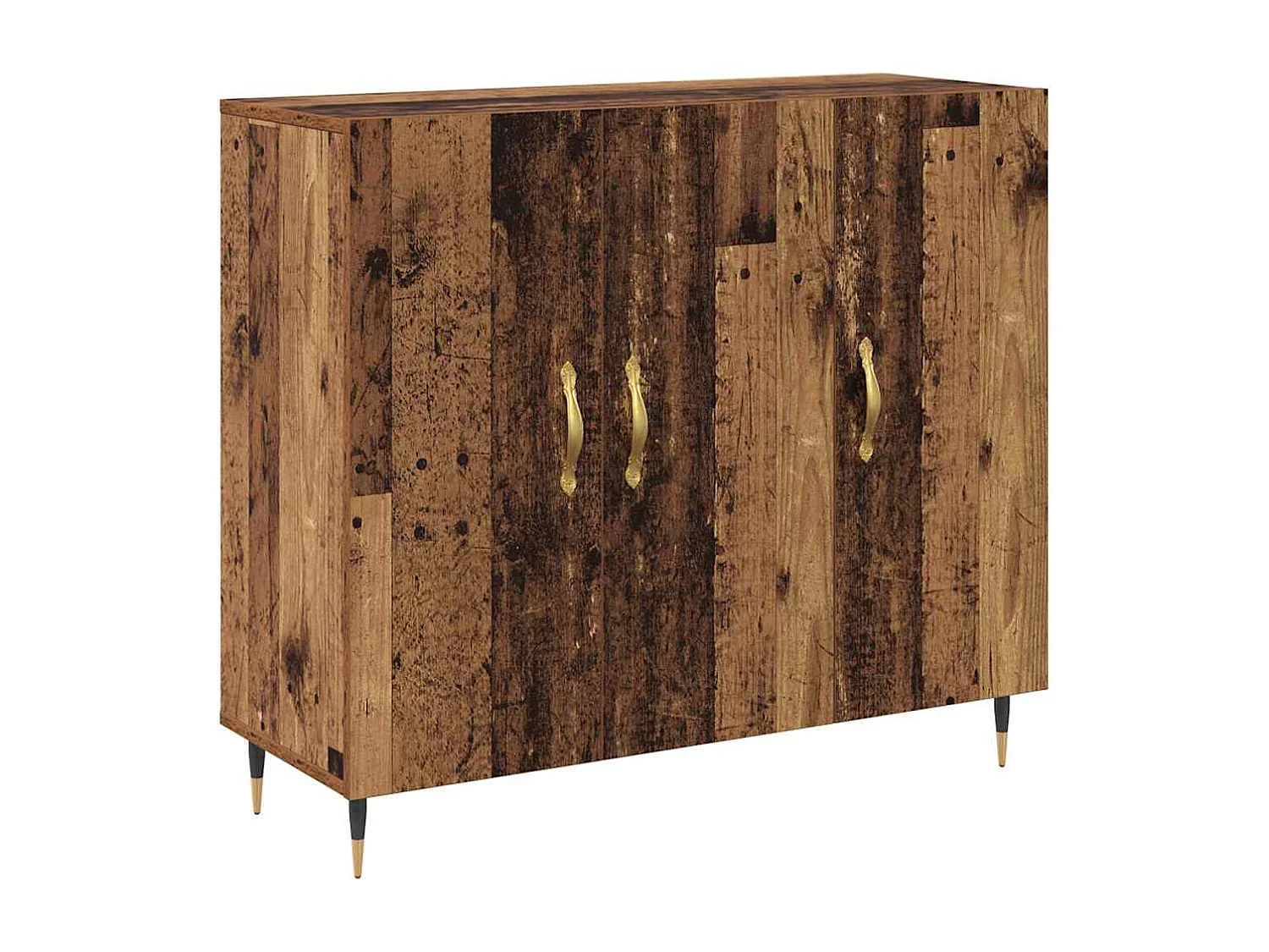 Buffet Marron 90 x 34 x 80 cm Bois d'ingénierie