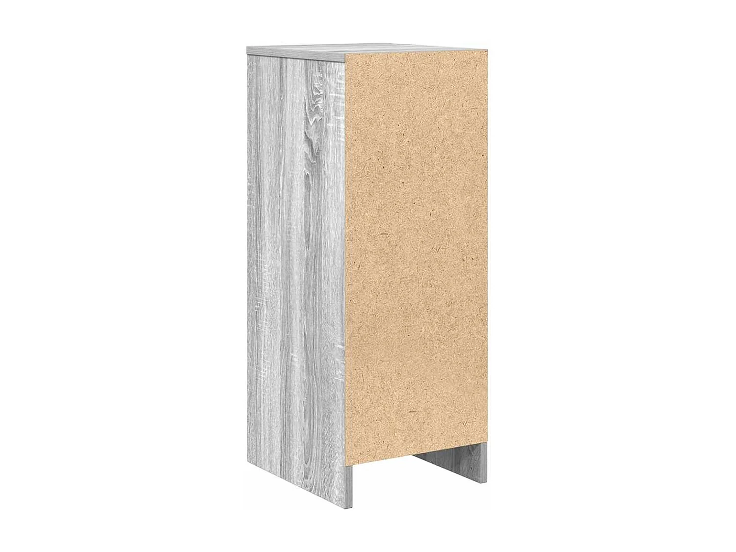 Buffet sonoma gris 29,5x34x76 cm bois d'ingénierie