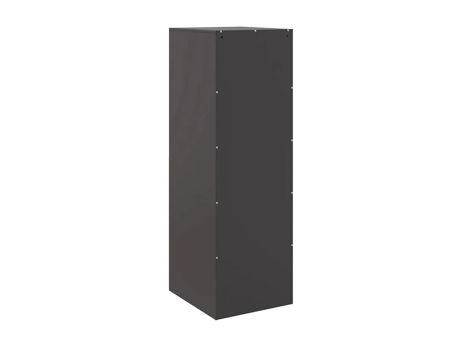 Buffet noir 34,5x39x107 cm acier