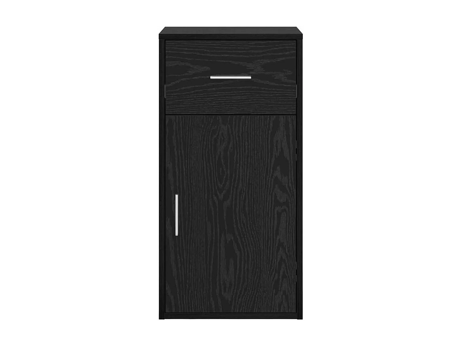 Aparador Roble negro 38 x 34.5 x 75 cm Madera contrachapada