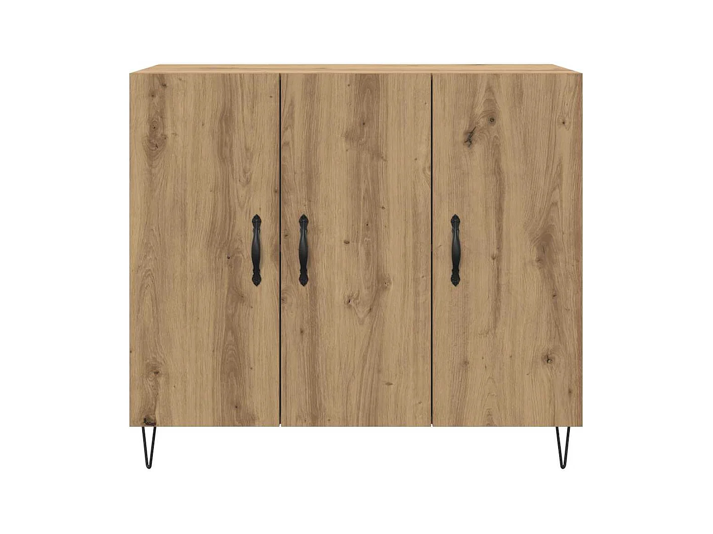 Buffet chêne artisanal 90 x 34 x 80 cm Bois d'ingénierie