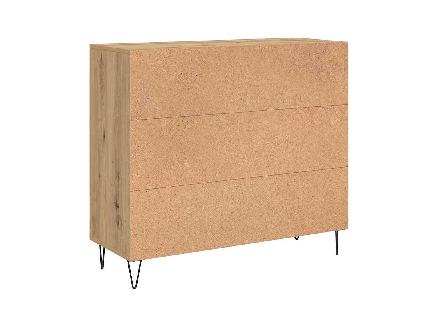 Buffet chêne artisanal 90 x 34 x 80 cm Bois d'ingénierie