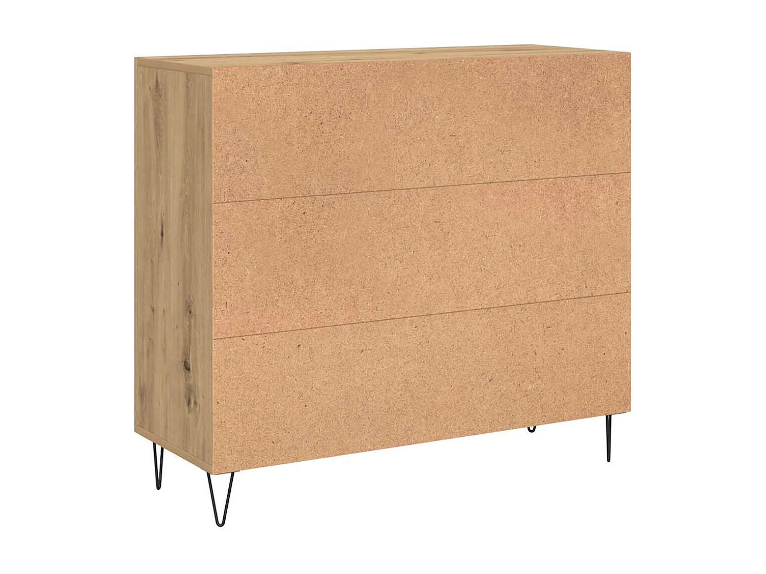 Buffet chêne artisanal 90 x 34 x 80 cm Bois d'ingénierie