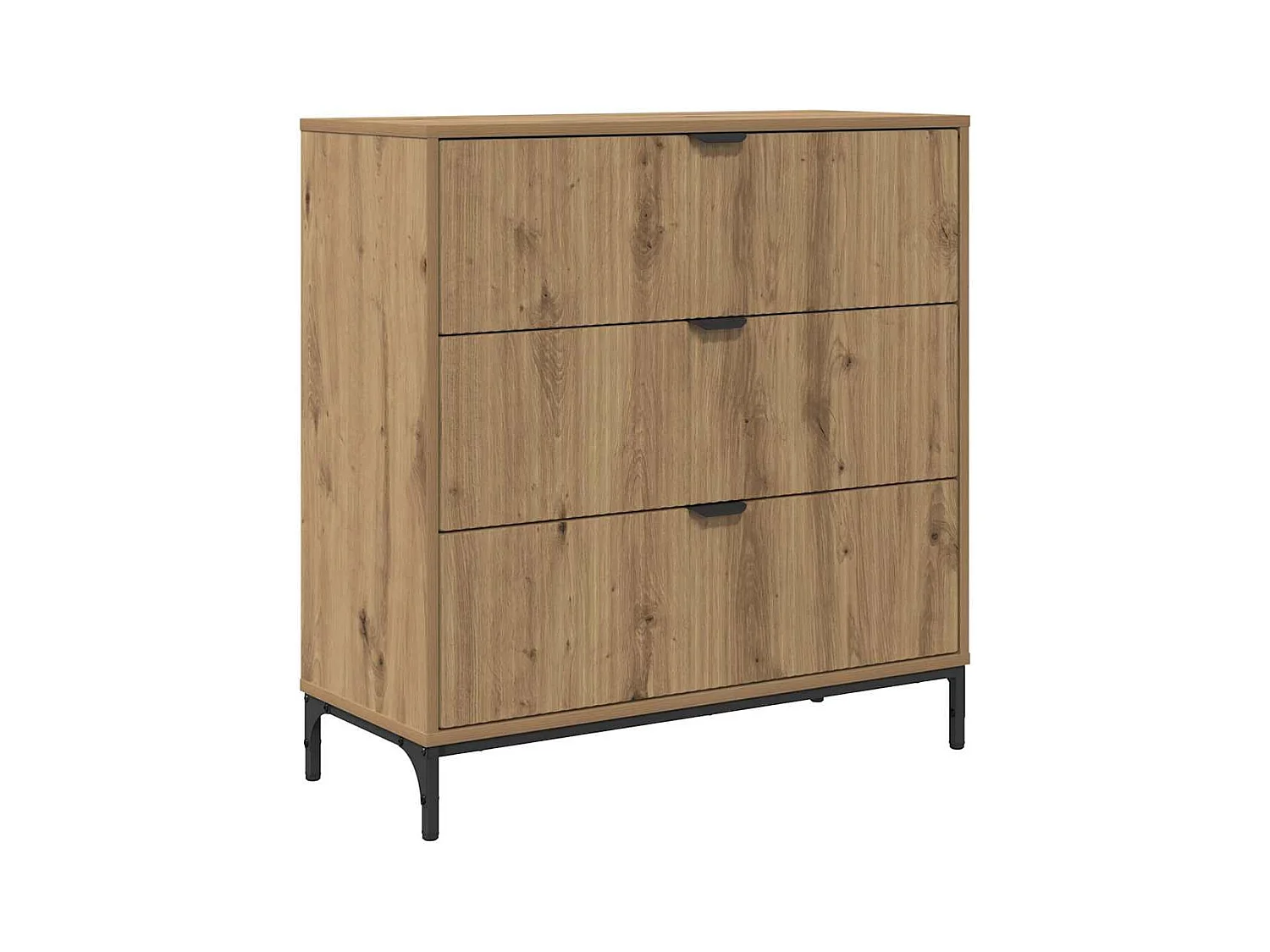 Buffet chêne artisanal 79,5 x 33 x 82 cm Bois d'ingénierie